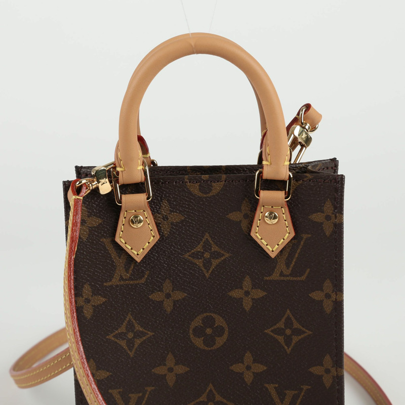 LOUIS VUITTON Sac Plat Petit 手提包和單肩包-1