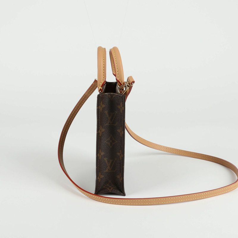 LOUIS VUITTON Sac Plat Petit 手提包和單肩包-2