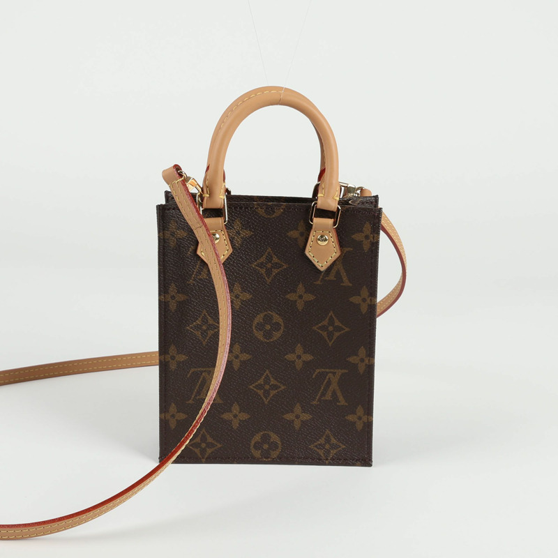 LOUIS VUITTON Sac Plat Petit 手提包和單肩包-3