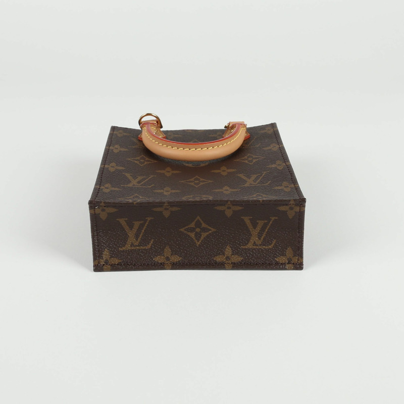 LOUIS VUITTON Sac Plat Petit 手提包和單肩包-5