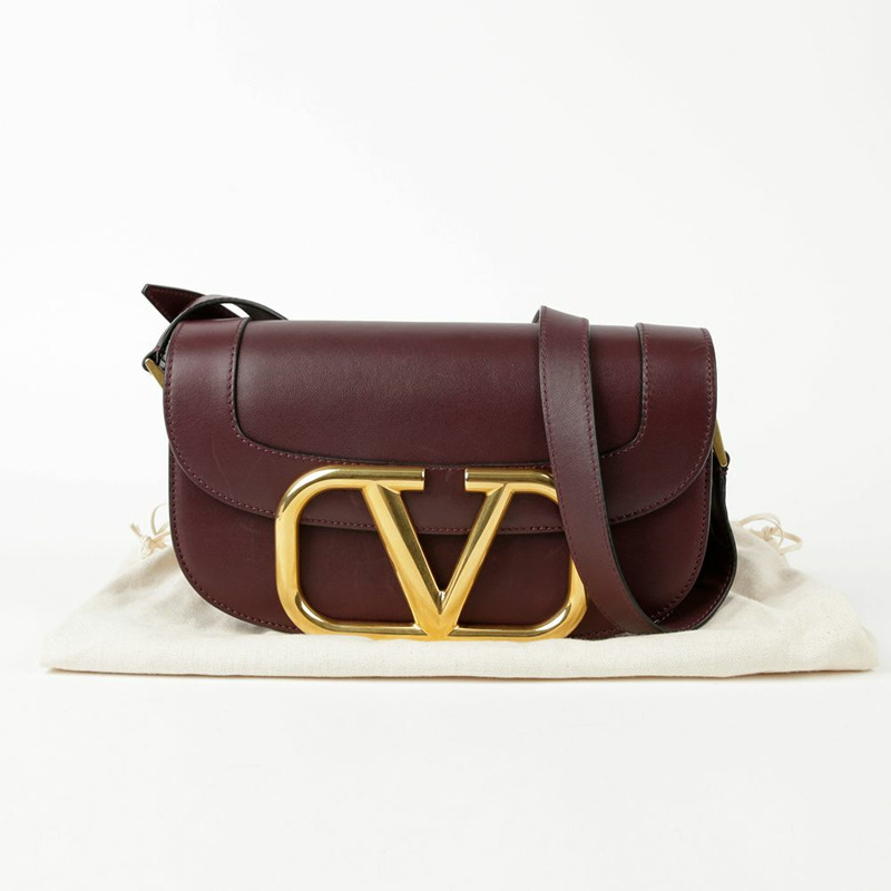 VALENTINO V Logo Superbee 中型單肩斜背包-0