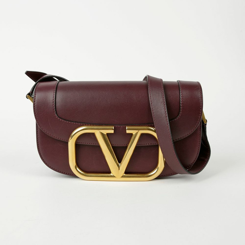 VALENTINO V Logo Superbee 中型單肩斜背包-1