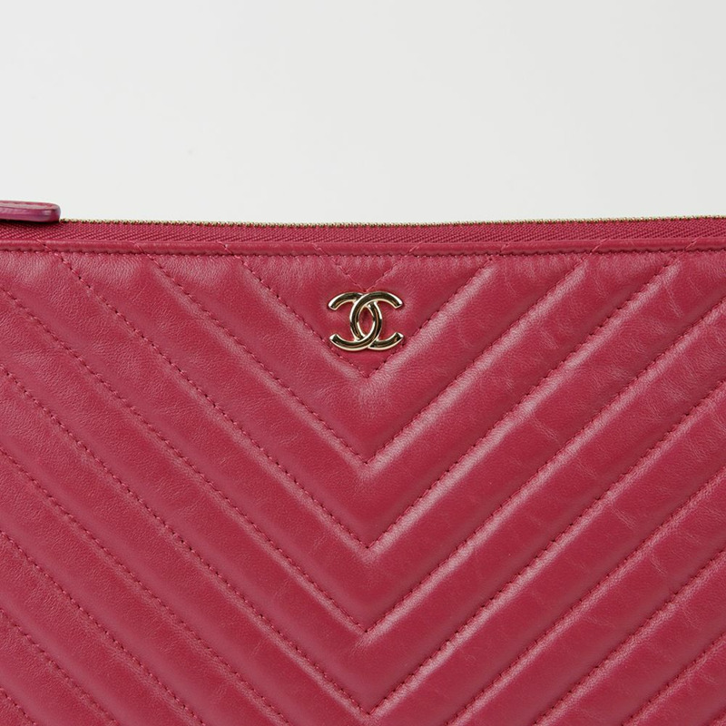 CHANEL 經典新款中型手拿包 A82545-1