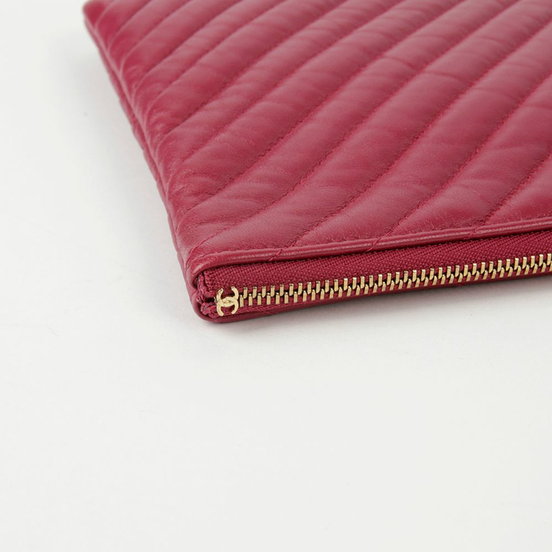CHANEL 經典新款中型手拿包 A82545-8