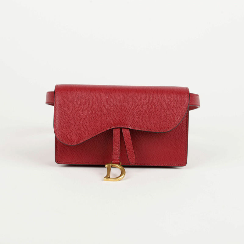 【包稅】DIOR 馬鞍形腰包-1
