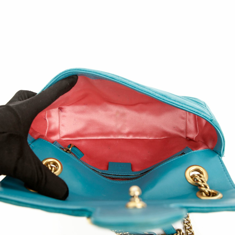 GUCCI Marmont 小號單肩包 443497-14