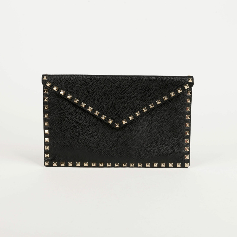 VALENTINO Rockstud 信封手拿包-1