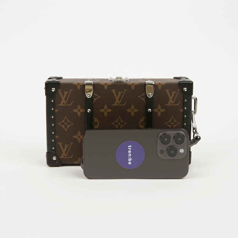 LOUIS VUITTON Monogram Macassar 錢包-8
