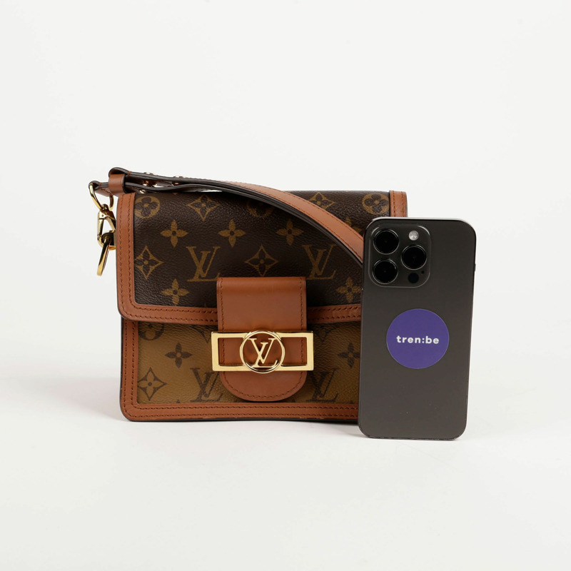 LOUIS VUITTON Dauphine 迷你肩斜背包-12