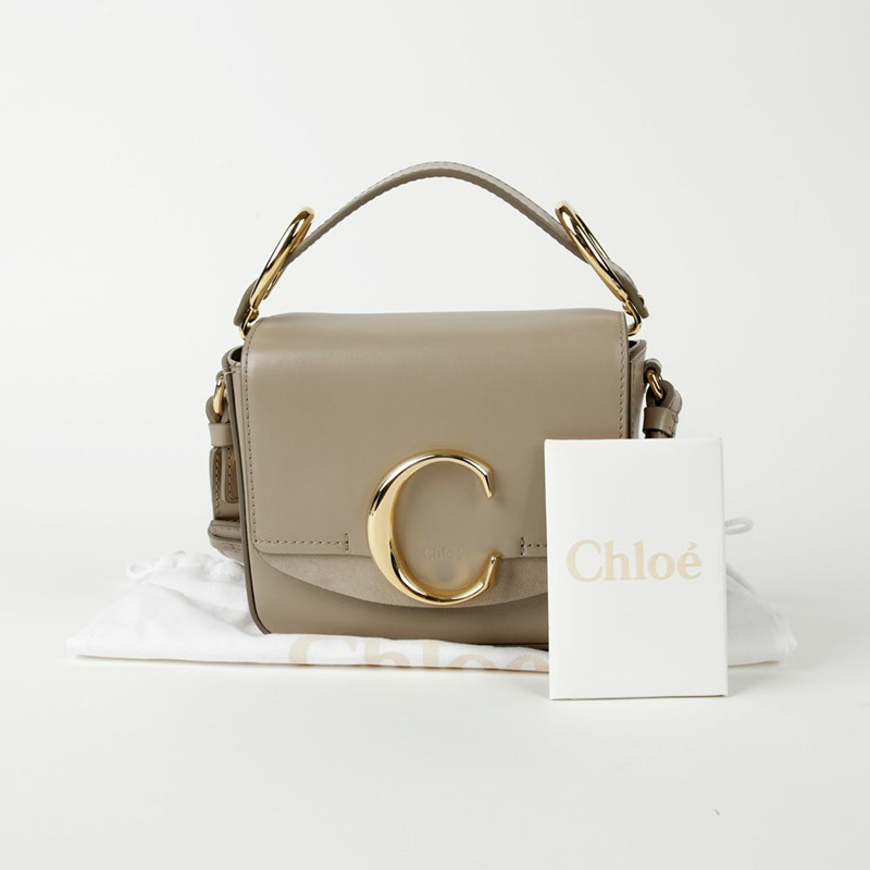 CHLOE C 標誌迷你手提包和單肩包 C19US193-0