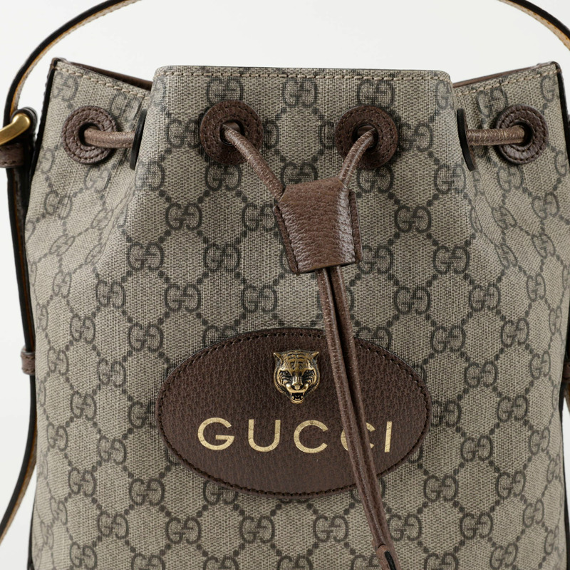 【包稅】GUCCI 復古新潮水桶包單肩背包-1