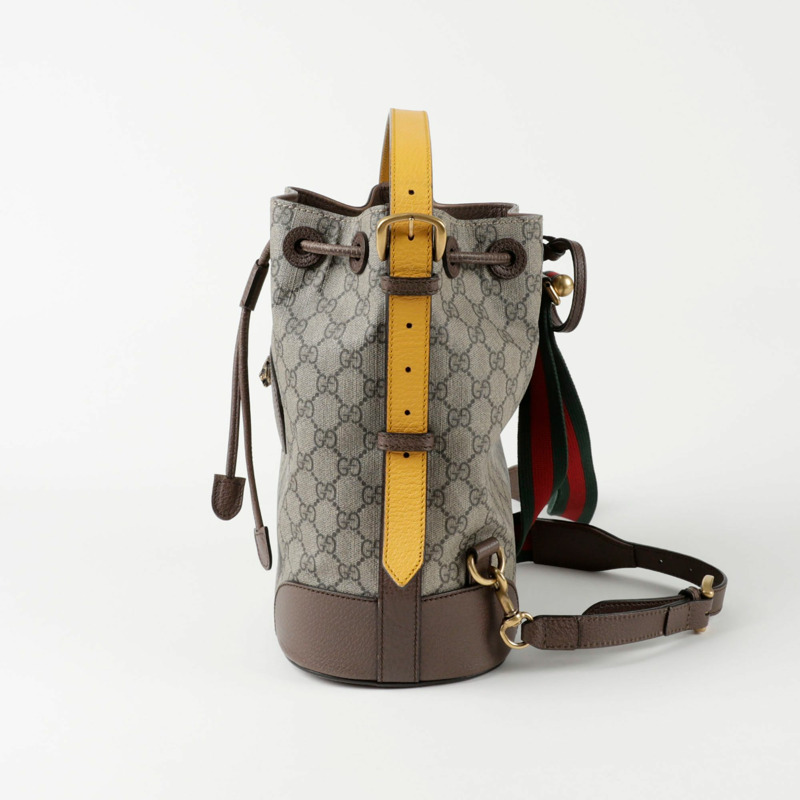 【包稅】GUCCI 復古新潮水桶包單肩背包-4