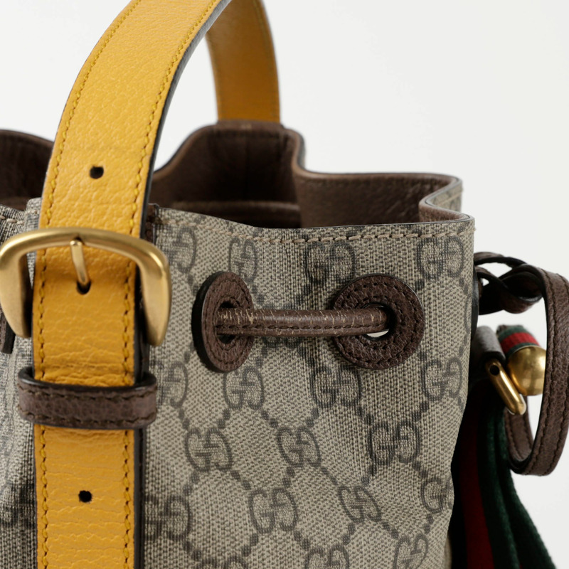 【包稅】GUCCI 復古新潮水桶包單肩背包-5