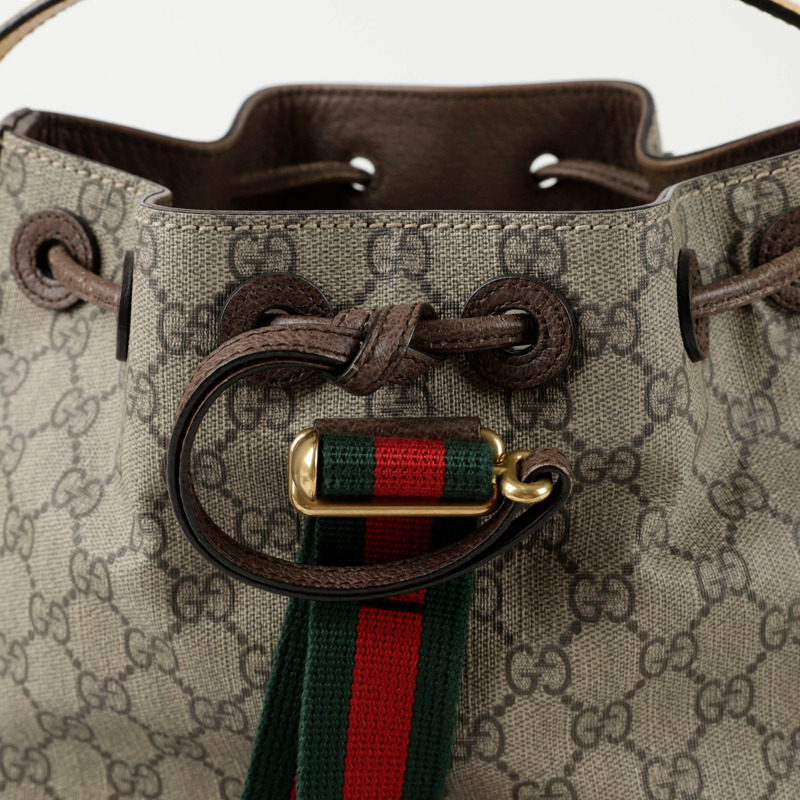 【包稅】GUCCI 復古新潮水桶包單肩背包-7