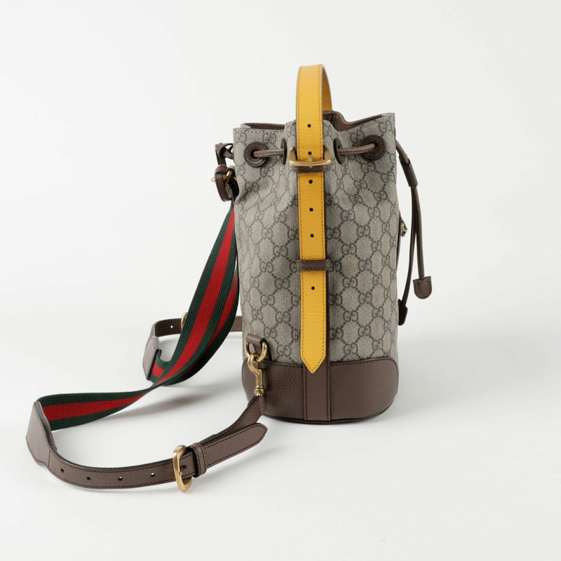 【包稅】GUCCI 復古新潮水桶包單肩背包-8
