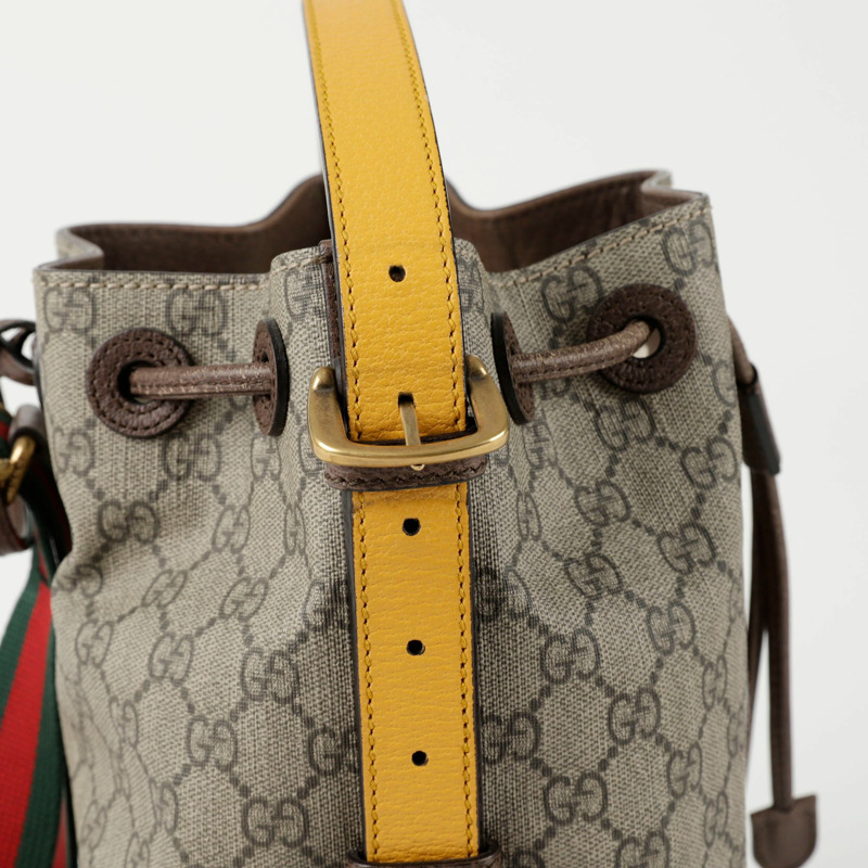【包稅】GUCCI 復古新潮水桶包單肩背包-9