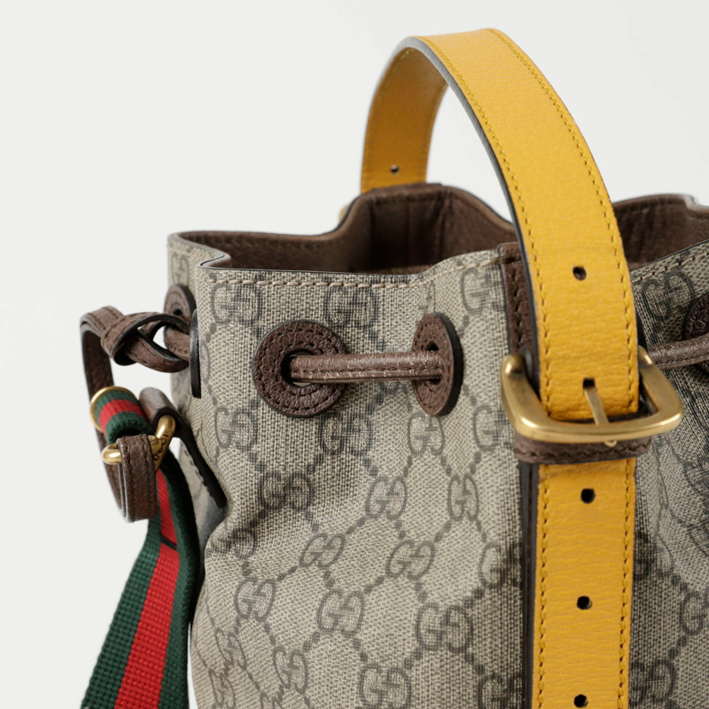 【包稅】GUCCI 復古新潮水桶包單肩背包-10