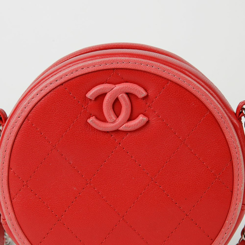 CHANEL AP0060 CC 標誌圓形迷你肩斜背包-2