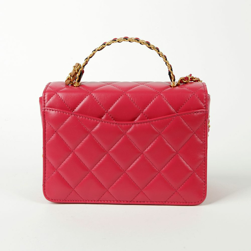 【包稅】CHANEL 頂部提把迷你翻蓋包-3