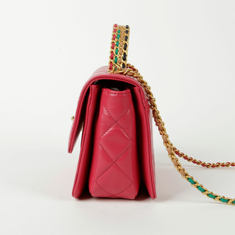 【包稅】CHANEL 頂部提把迷你翻蓋包-4