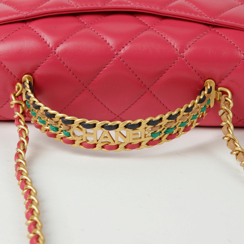 【包稅】CHANEL 頂部提把迷你翻蓋包-6