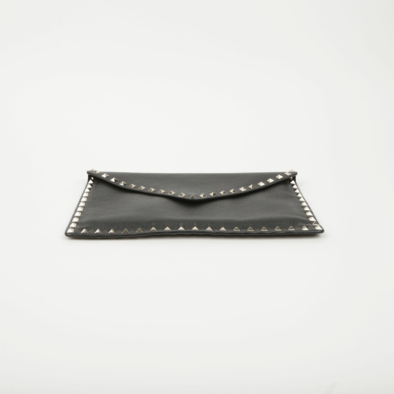 VALENTINO Rockstud 信封手拿包-4