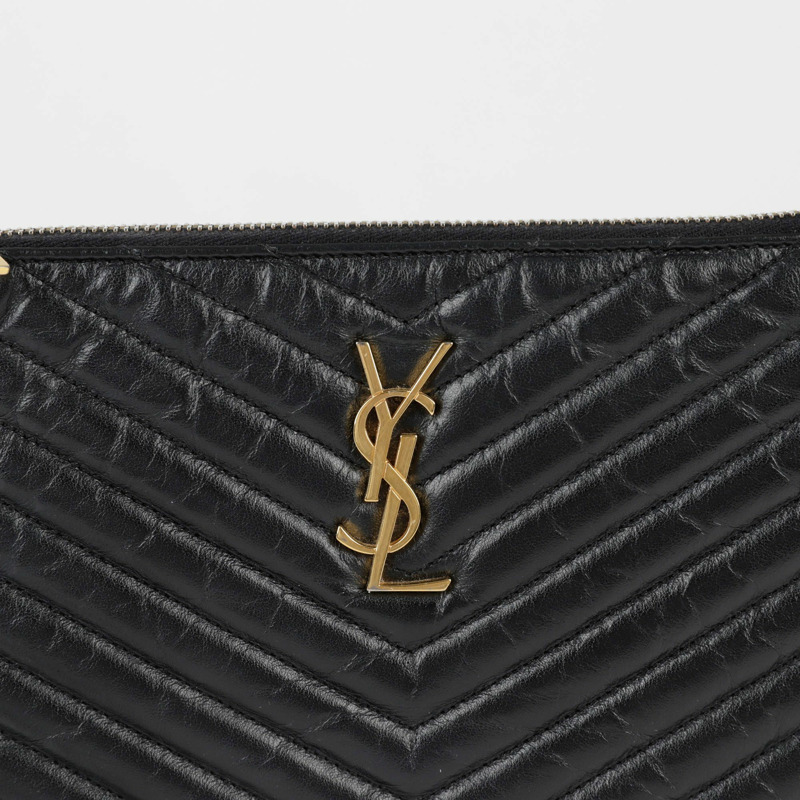 SAINT LAURENT 字母組合手拿包 379039-1