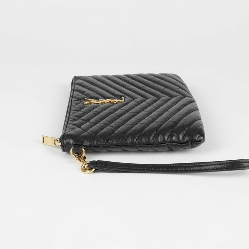 SAINT LAURENT 字母組合手拿包 379039-3