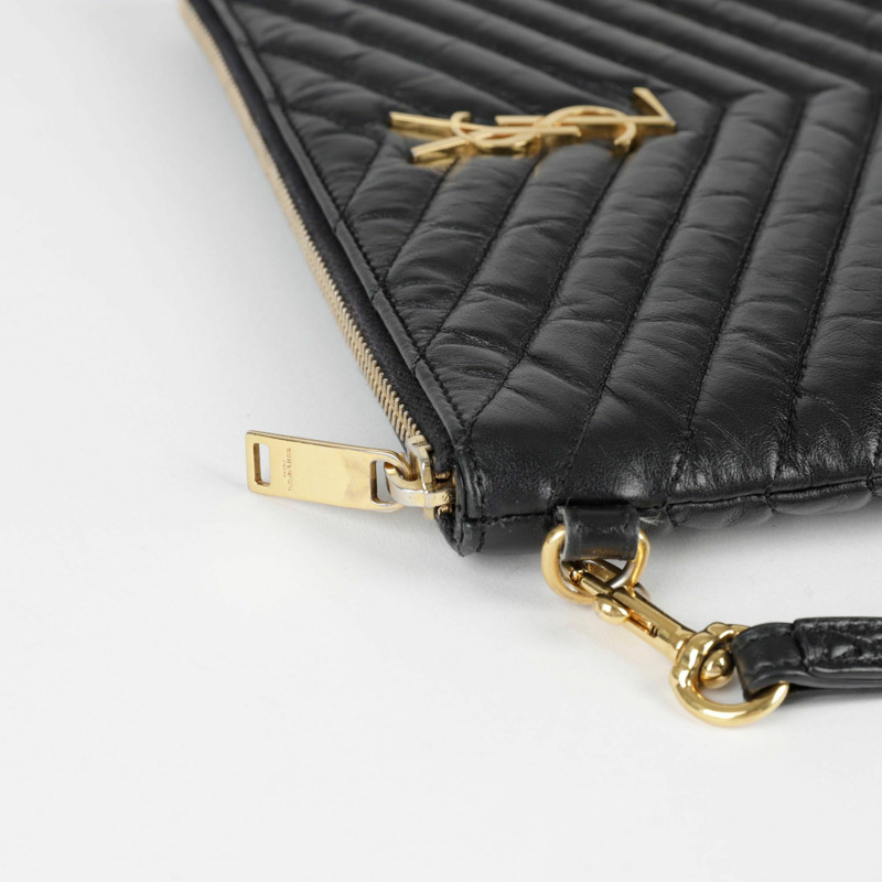 SAINT LAURENT 字母組合手拿包 379039-4