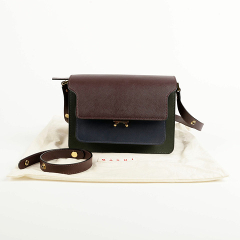 MARNI SBMPN09NO5 Trunk 中型單肩斜背包