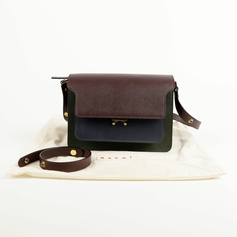 MARNI SBMPN09NO5 Trunk 中型單肩斜背包-0
