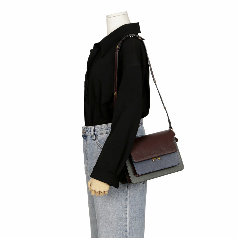 MARNI SBMPN09NO5 Trunk 中型單肩斜背包-14