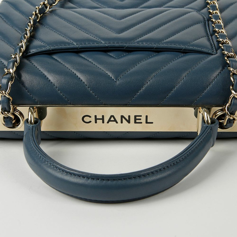 【包稅】CHANEL 時尚 CC 小號手提單肩包-6