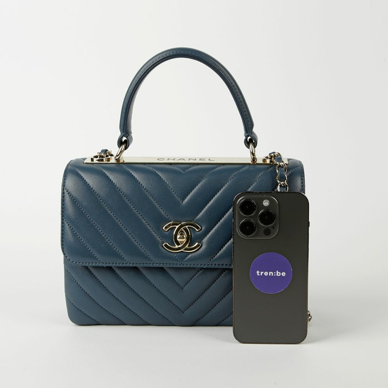 【包稅】CHANEL 時尚 CC 小號手提單肩包-7