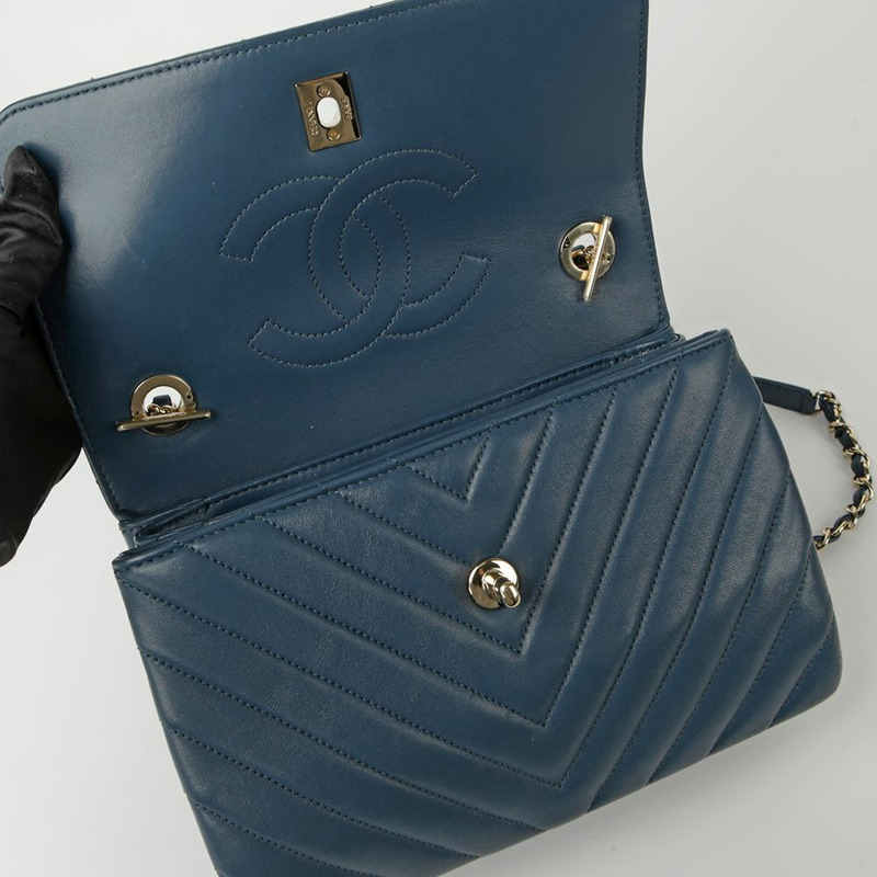 【包稅】CHANEL 時尚 CC 小號手提單肩包-8