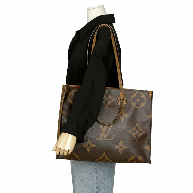 LOUIS VUITTON OnTheGo GM 手提包和單肩包-11