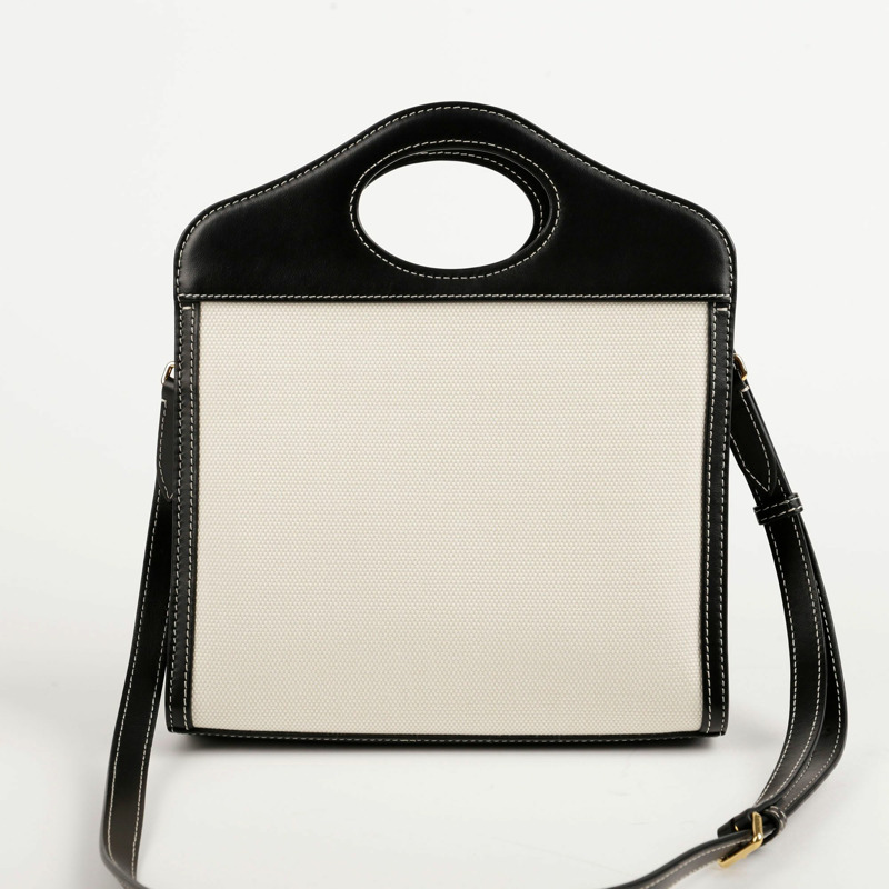 【包稅】BURBERRY 口袋迷你手提單肩包-4