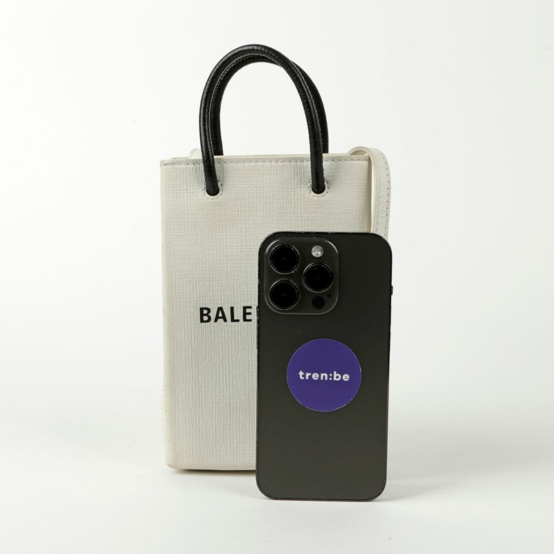 BALENCIAGA 手機支架肩斜背包-10