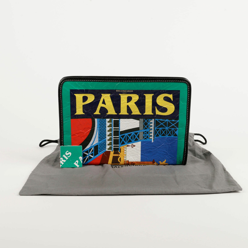BALENCIAGA PARIS 迷你 Bazaar 手拿包-0