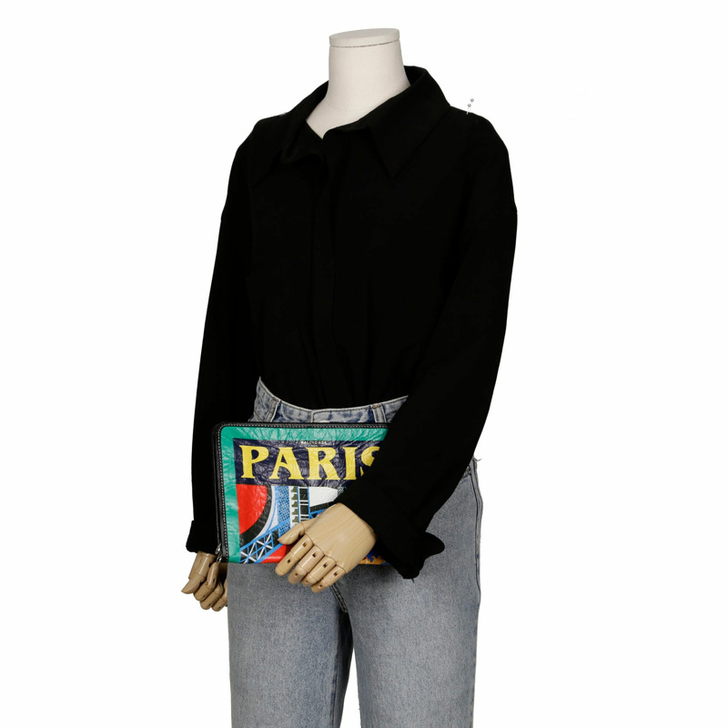 BALENCIAGA PARIS 迷你 Bazaar 手拿包-11