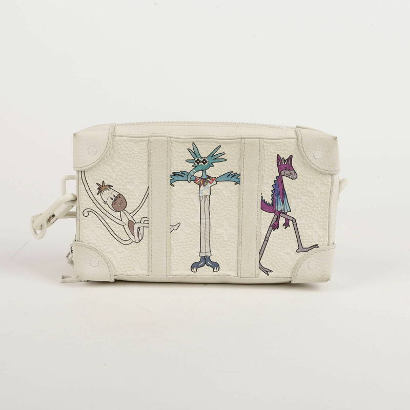 LOUIS VUITTON LV Friends 軟皮皮夾單肩斜挎包-0