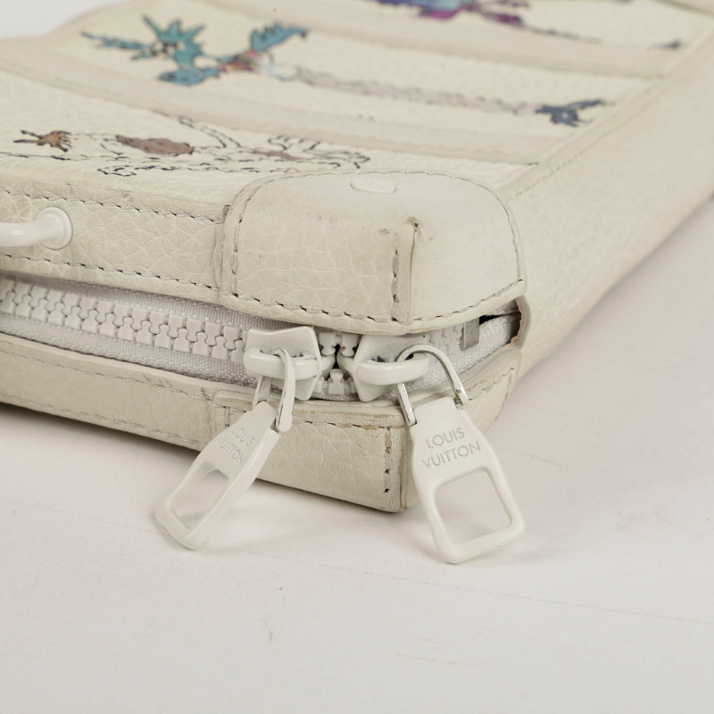 LOUIS VUITTON LV Friends 軟皮皮夾單肩斜挎包-10