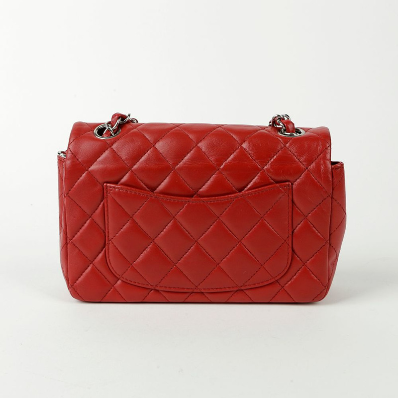 CHANEL 經典新款迷你翻蓋肩斜背包-3