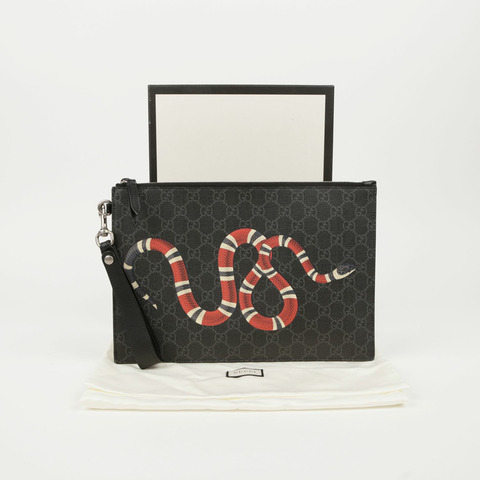 GUCCI 王蛇帶手包