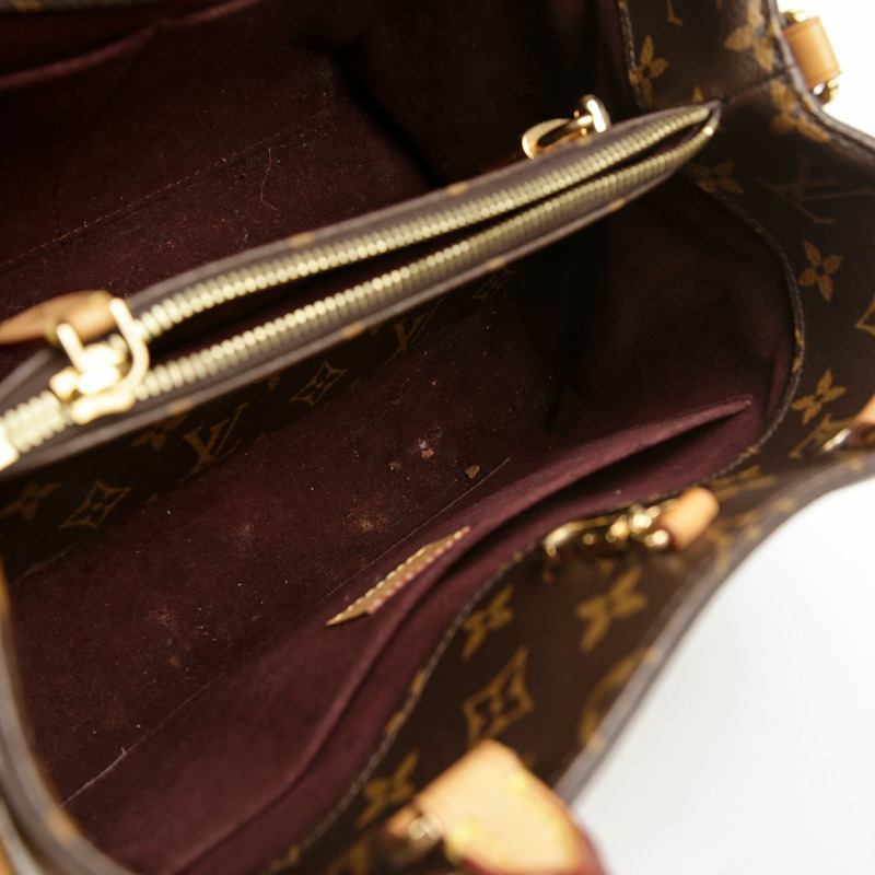 LOUIS VUITTON Montaigne MM 字母帆布手提包-12