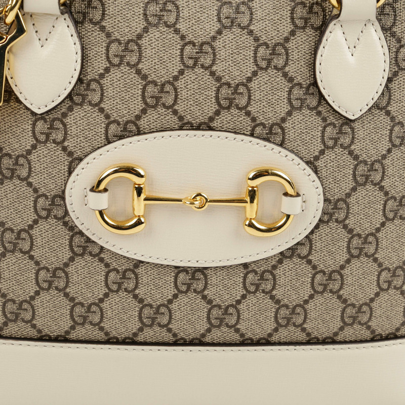 GUCCI Horsebit 1955 小號頂部提把托特包和斜背包-2