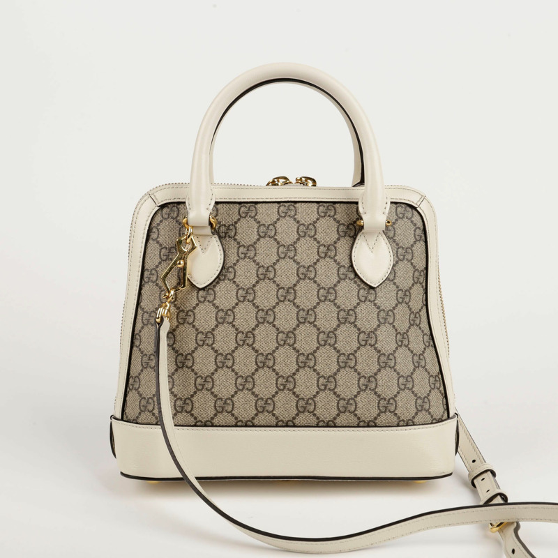 GUCCI Horsebit 1955 小號頂部提把托特包和斜背包-9