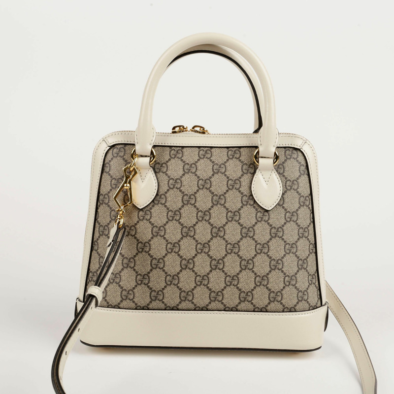 GUCCI Horsebit 1955 小號頂部提把托特包和斜背包-6