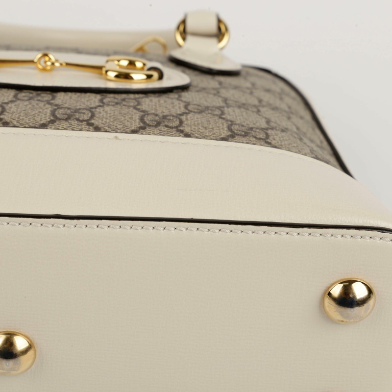 【包稅】GUCCI Horsebit 1955 小號手提斜背包-13