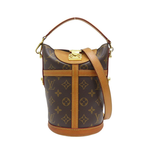 棕色 原花帆布 DUFFLE 兩用包 M43587 【LOUIS VUITTON LV 路易威登】 M43587